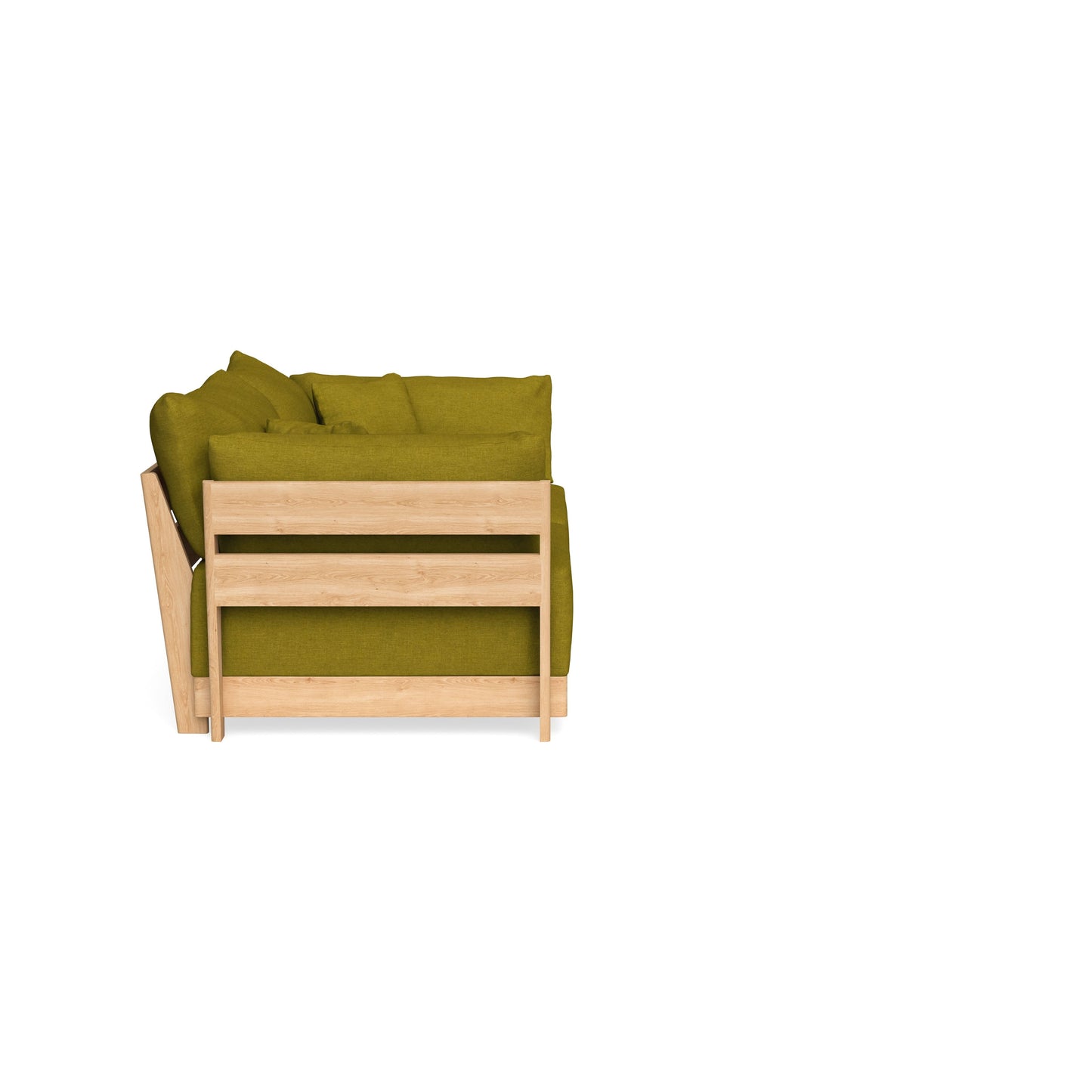 Slipcover Only - Modular Bondi 2-Seater Sofa in Olive Green