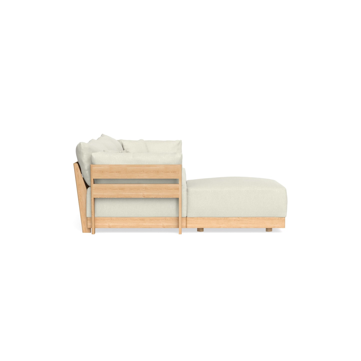 Slipcover Only - Modular Bondi 3-Seater Sectional in Eggshell