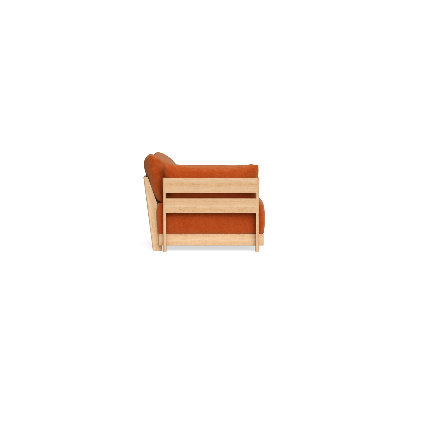 Slipcover Only - Modular Bondi End Chair in Terracotta