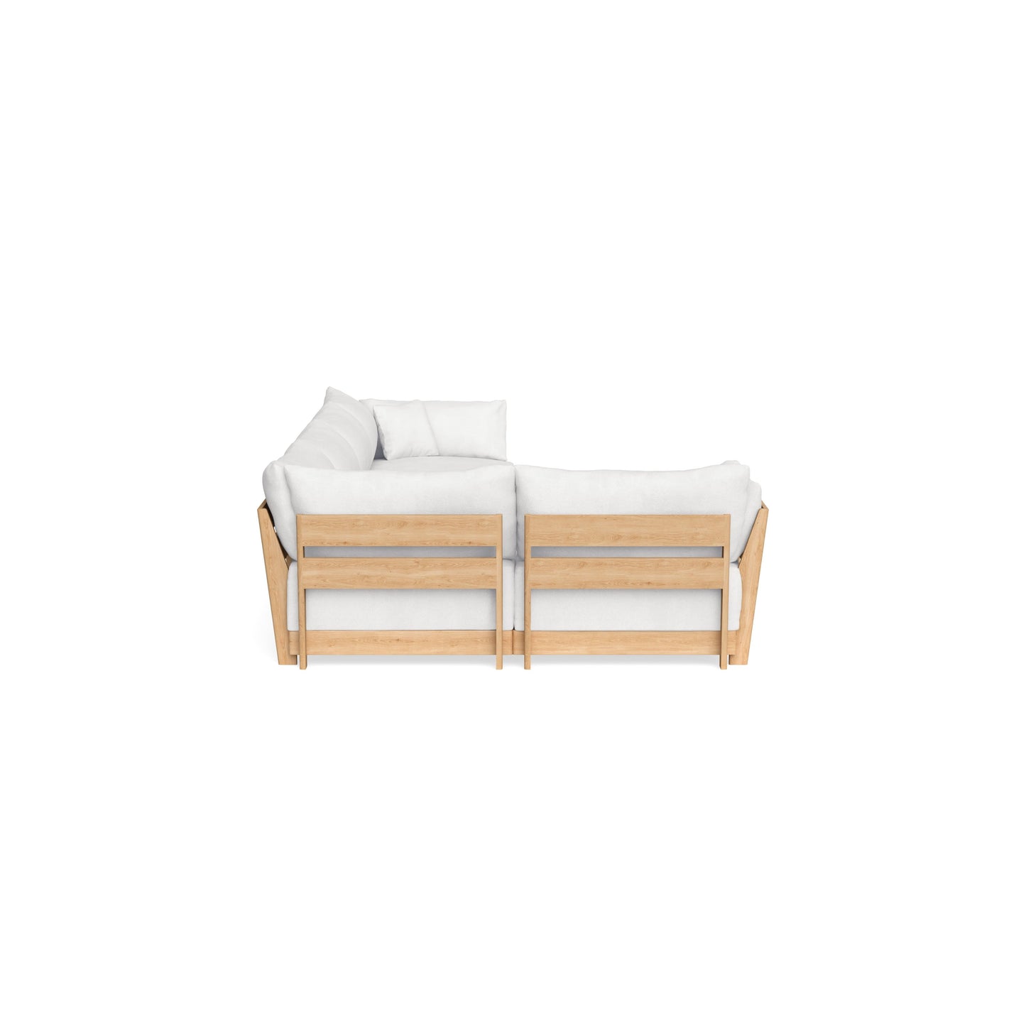 Slipcover Only - Modular Bondi 5-Seater L-Sectional in Snow