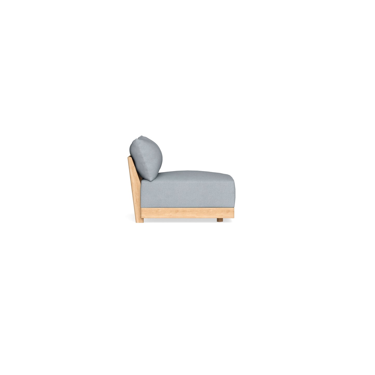 Slipcover Only - Modular Bondi Armless Chair in Ash