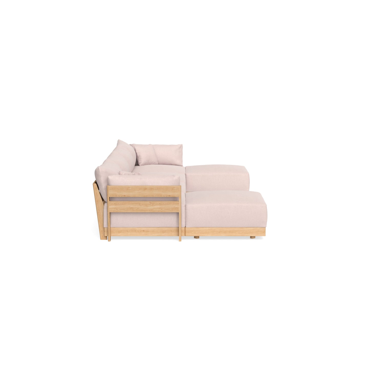 Slipcover Only - Modular Bondi 4-Seater U-Sectional in Peony