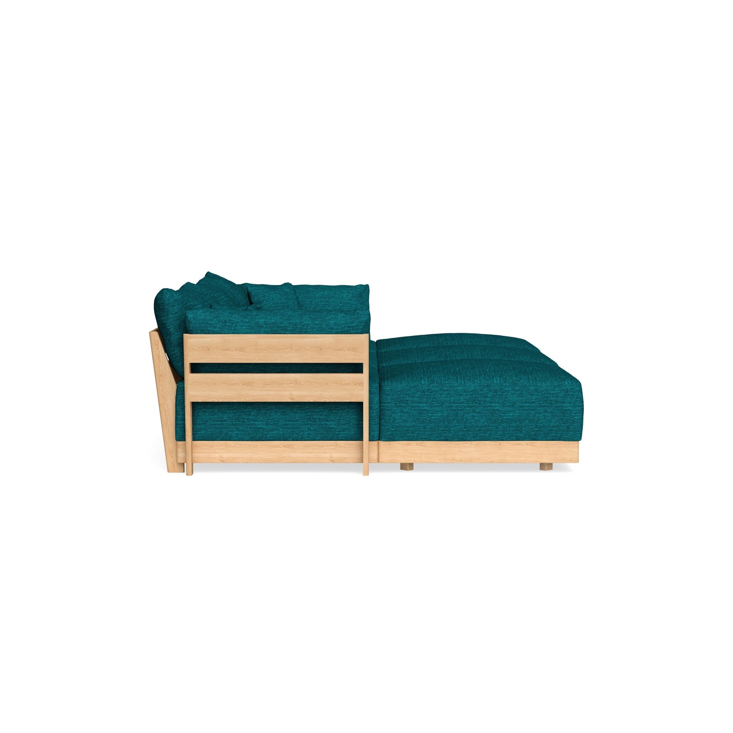 Slipcover Only - Modular Bondi 3-Seater Daybed Sofa Sectional in Marine Teal