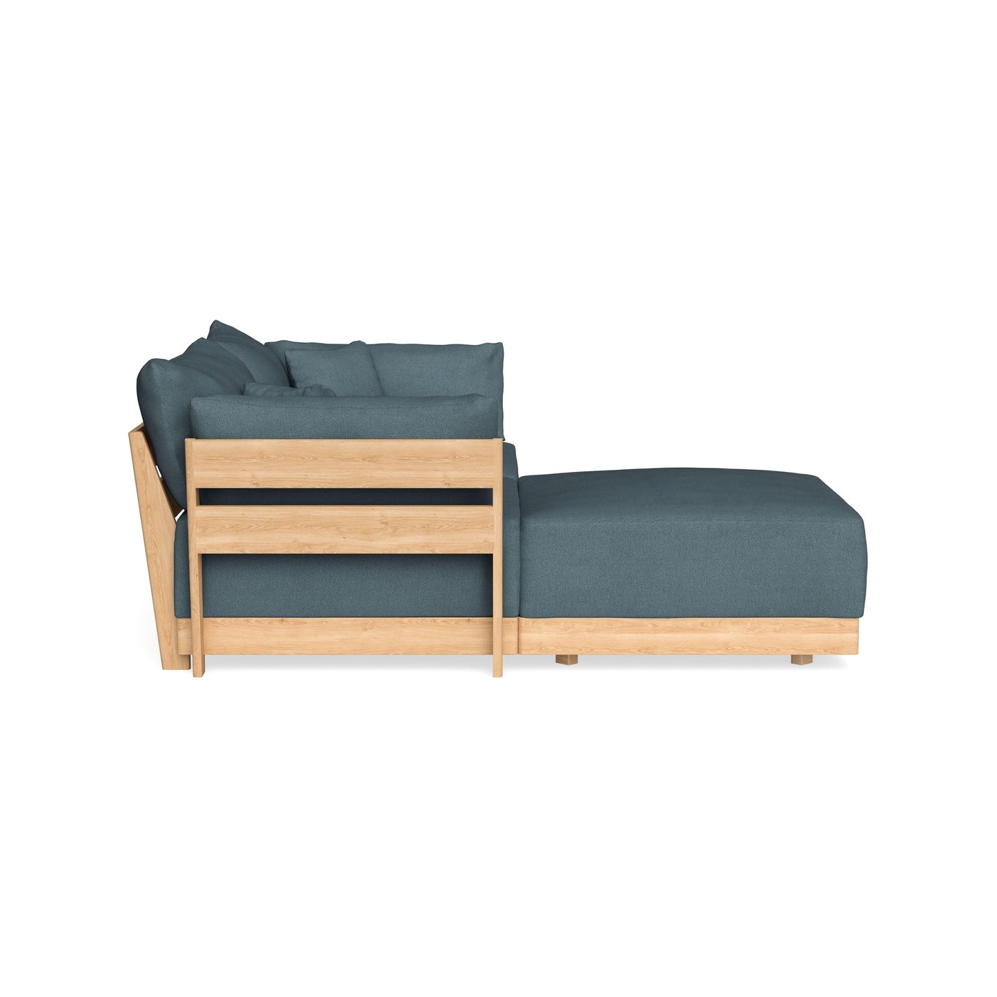 Slipcover Only - Modular Bondi 2-Seater Sectional in Slate Blue
