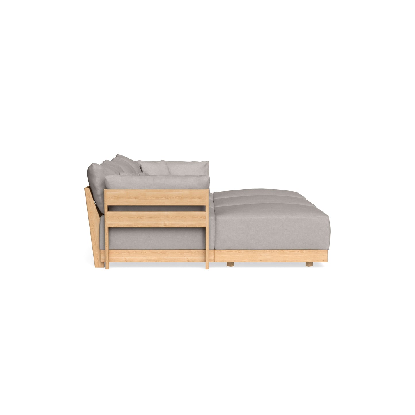 Slipcover Only - Modular Bondi 3-Seater Daybed Sofa Sectional in Cloud
