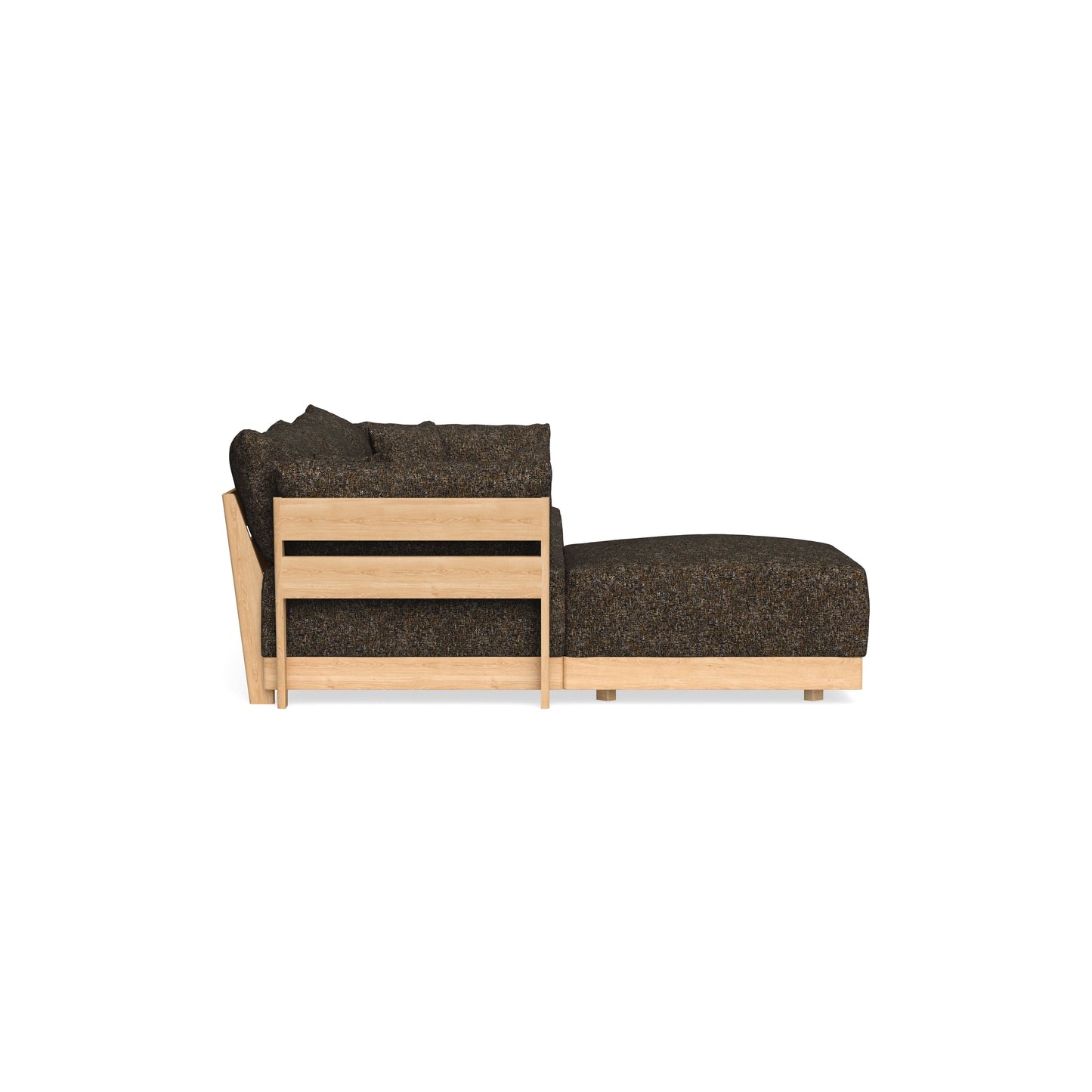 Modular Bondi Latte 3-Seater Sectional in Phantom | Classic Blend