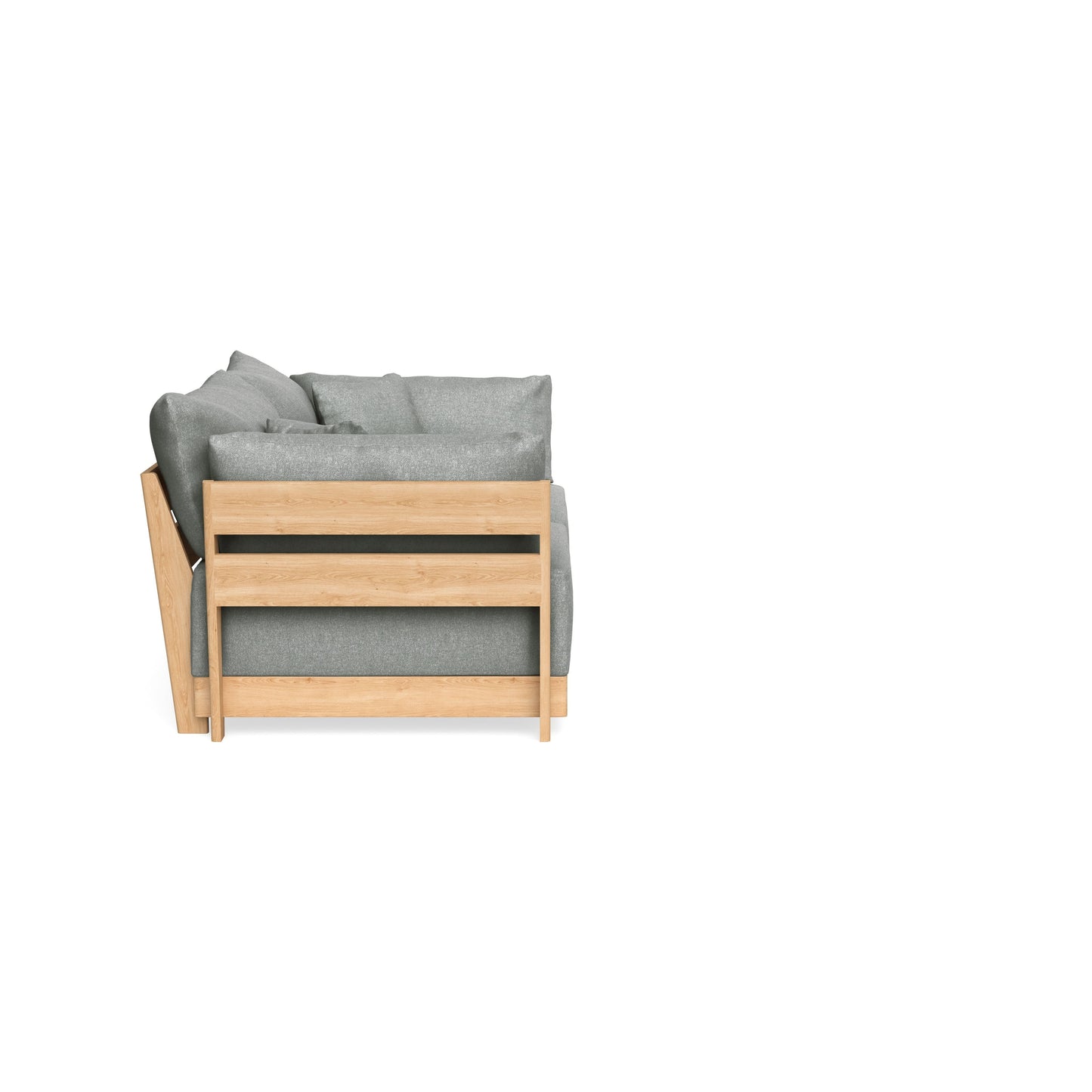 Slipcover Only - Modular Bondi 2-Seater Sofa in Storm Gray
