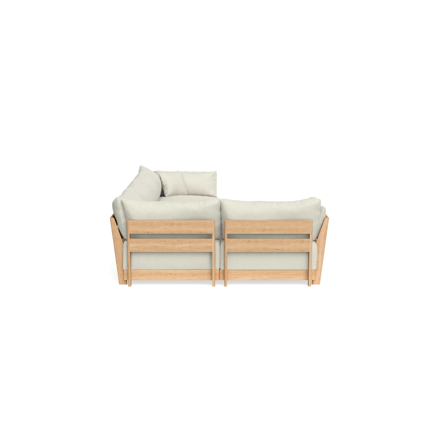 Slipcover Only - Modular Bondi 5-Seater L-Sectional in Eggshell
