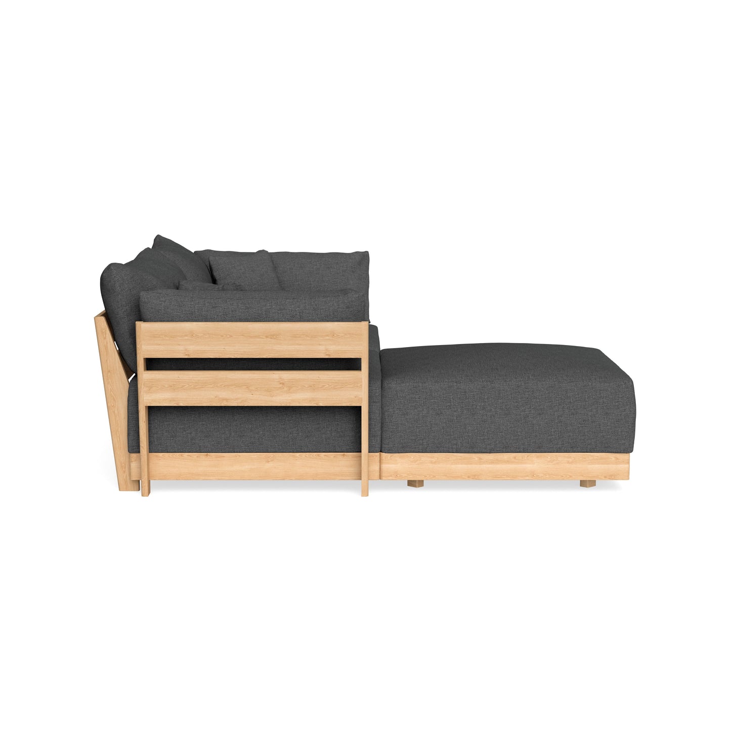 Slipcover Only - Modular Bondi 2-Seater Sectional in Pebble