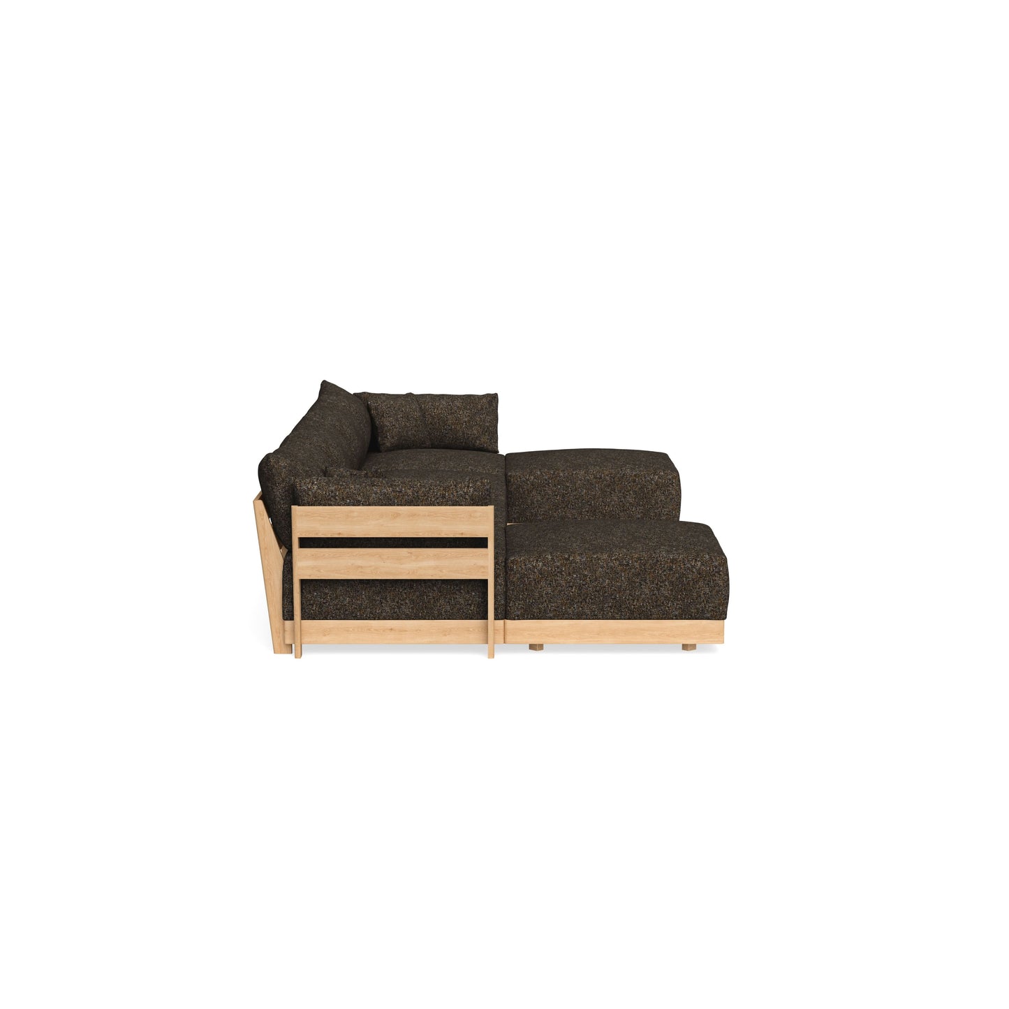 Slipcover Only - Modular Bondi 4-Seater U-Sectional in Phantom