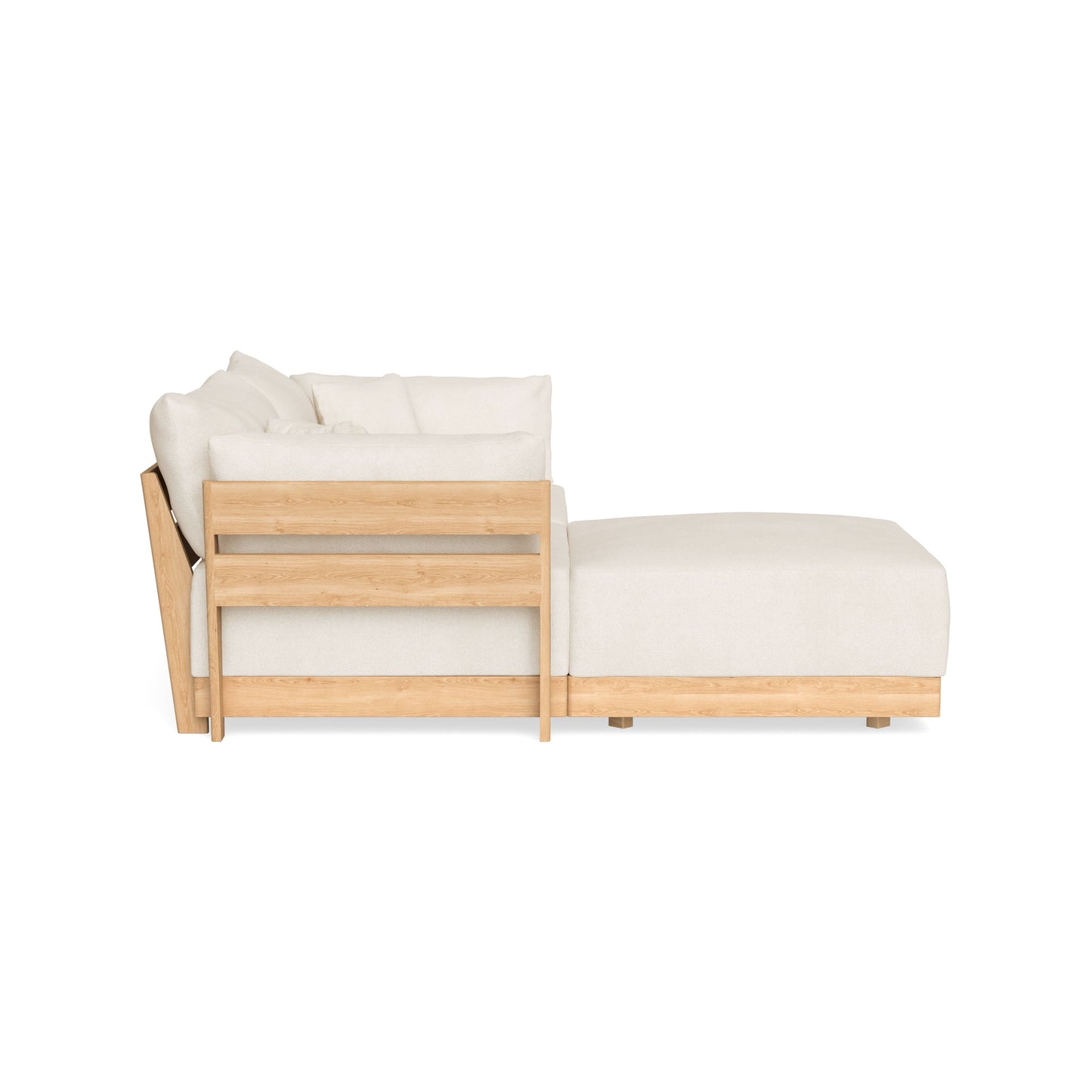 Slipcover Only - Modular Bondi 2-Seater Sectional in Powder