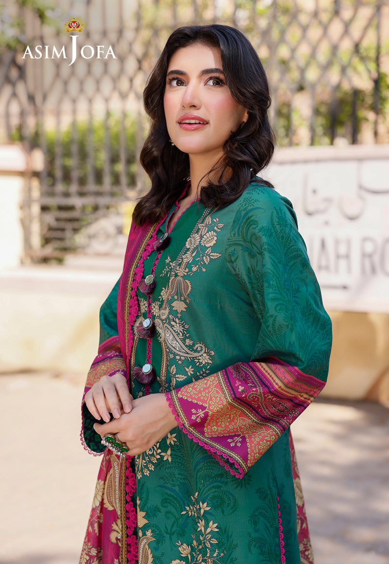 AJPL-04 PRINTED ARABIC LAWN 3 PCS