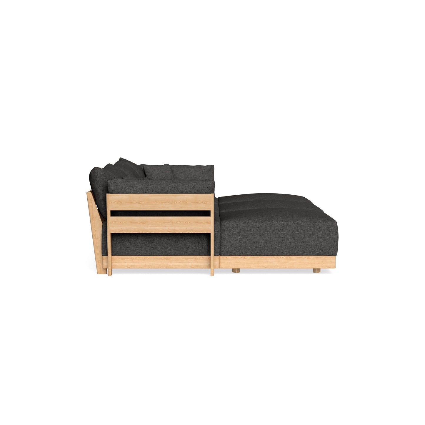 Slipcover Only - Modular Bondi 3-Seater Daybed Sofa Sectional in Graphite