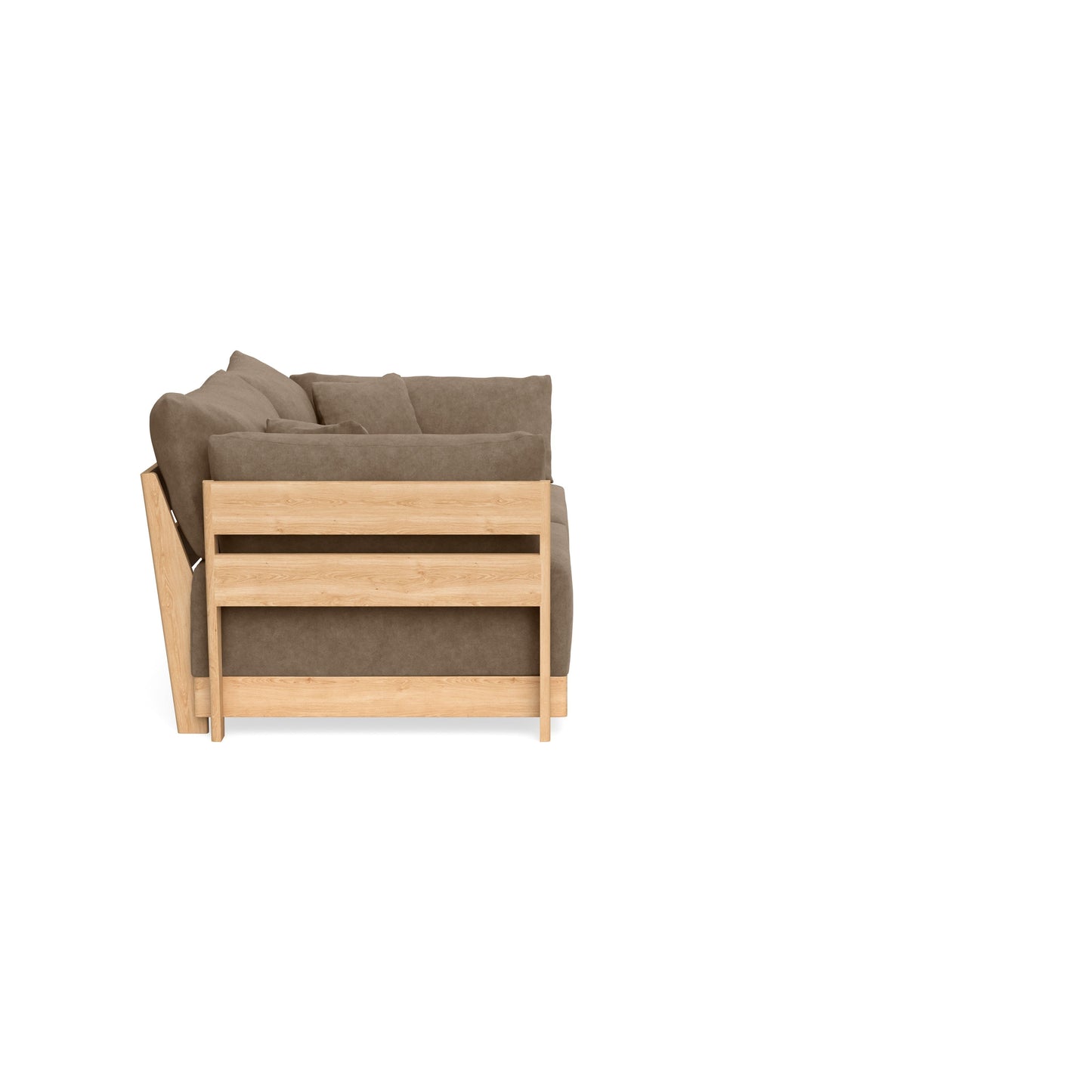 Slipcover Only - Modular Bondi 2-Seater Sofa in Coffee