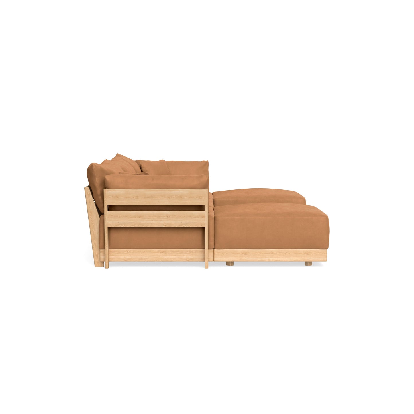 Slipcover Only - Modular Bondi 3-Seater U-Sectional in Cheddar