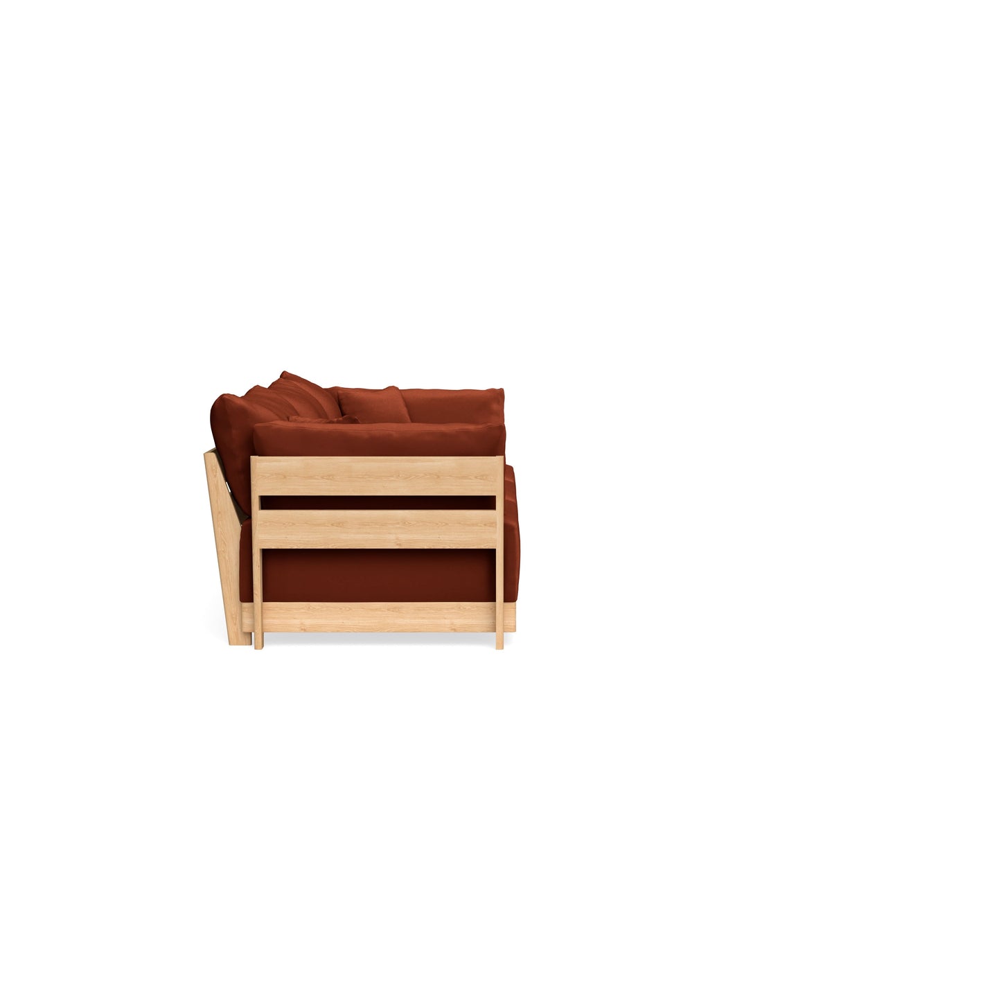 Slipcover Only - Modular Bondi 3-Seater Sofa in Rust