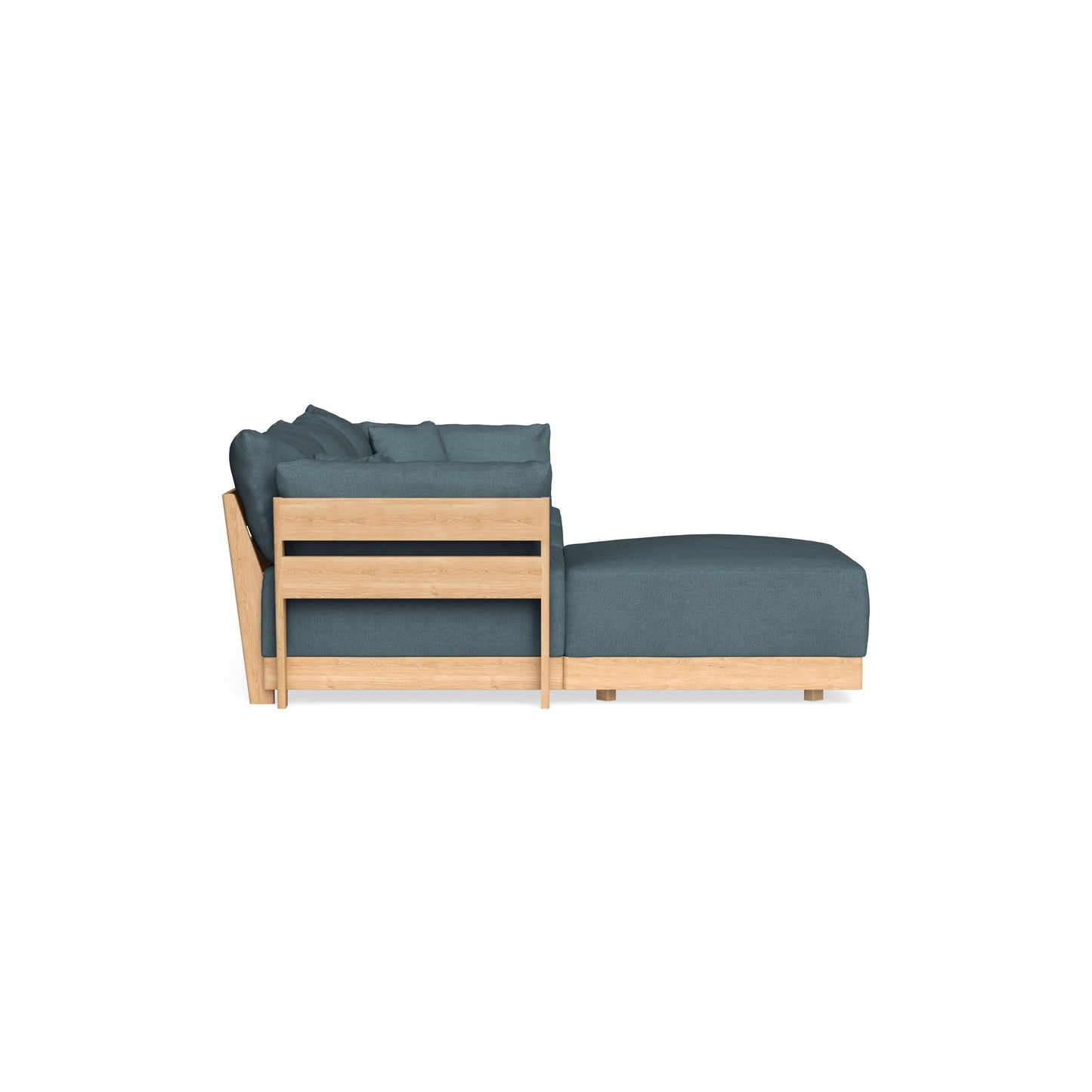 Slipcover Only - Modular Bondi 3-Seater Sectional in Slate Blue