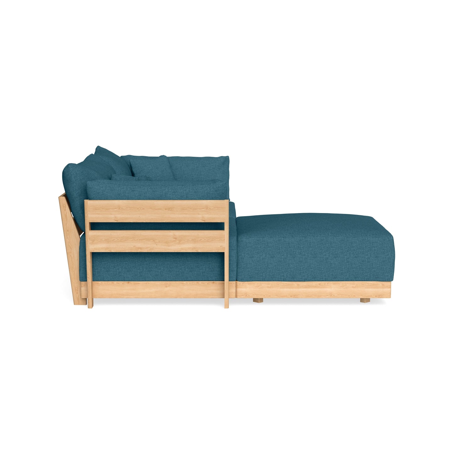 Slipcover Only - Modular Bondi 2-Seater Sectional in Aegean Blue