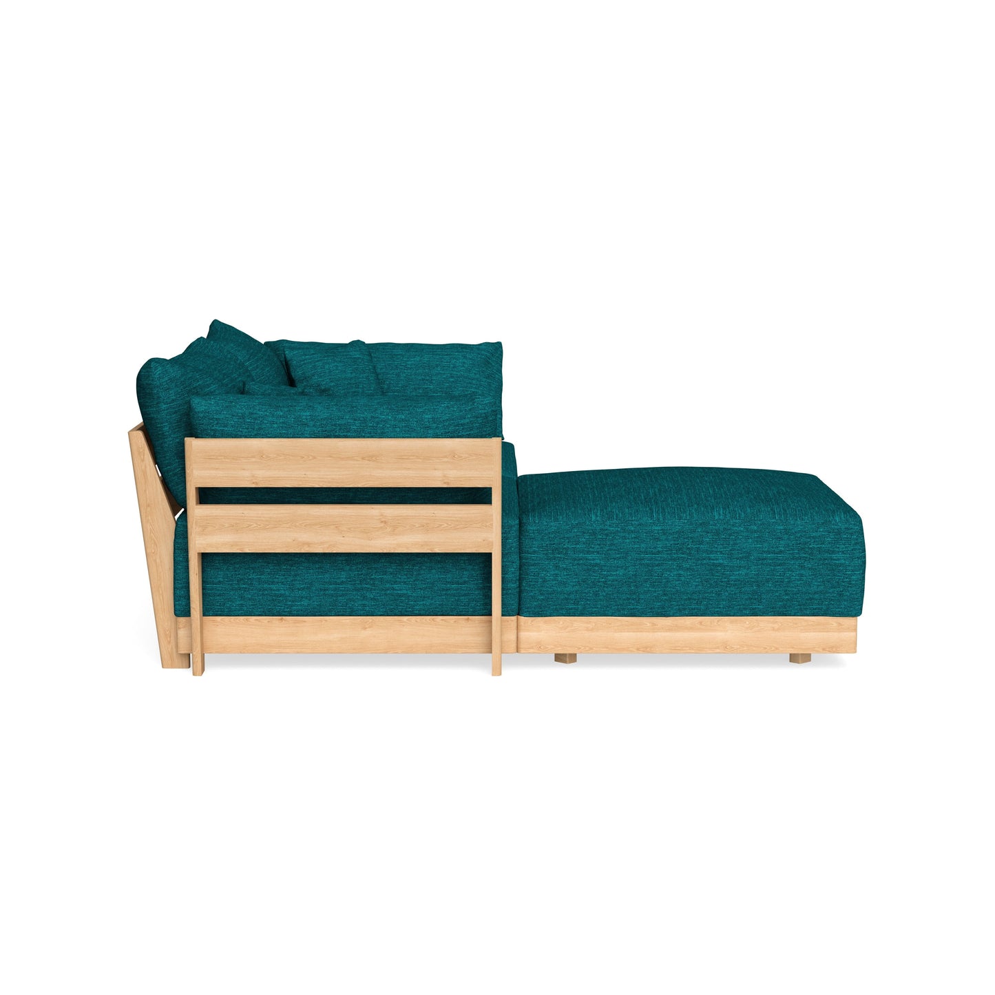 Slipcover Only - Modular Bondi 2-Seater Sectional in Marine Teal
