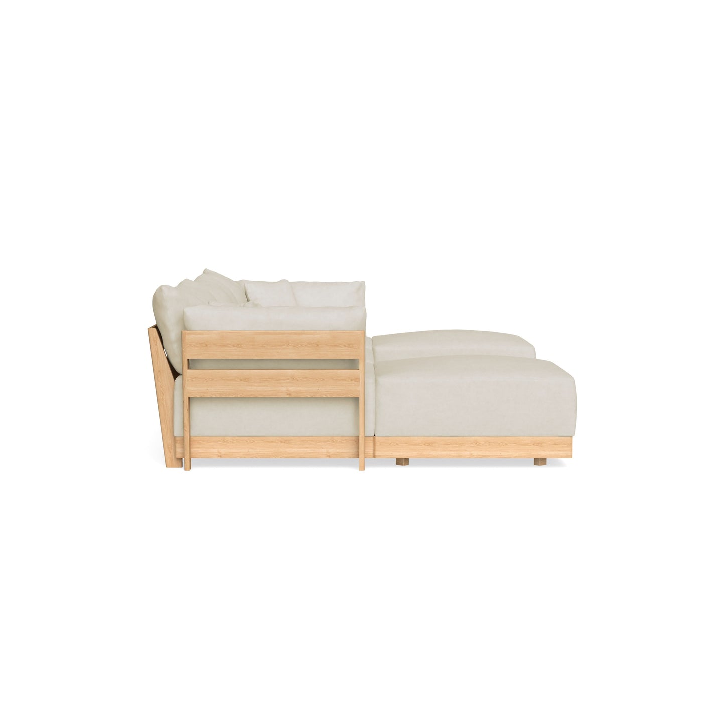 Slipcover Only - Modular Bondi 3-Seater U-Sectional in Mascarpone