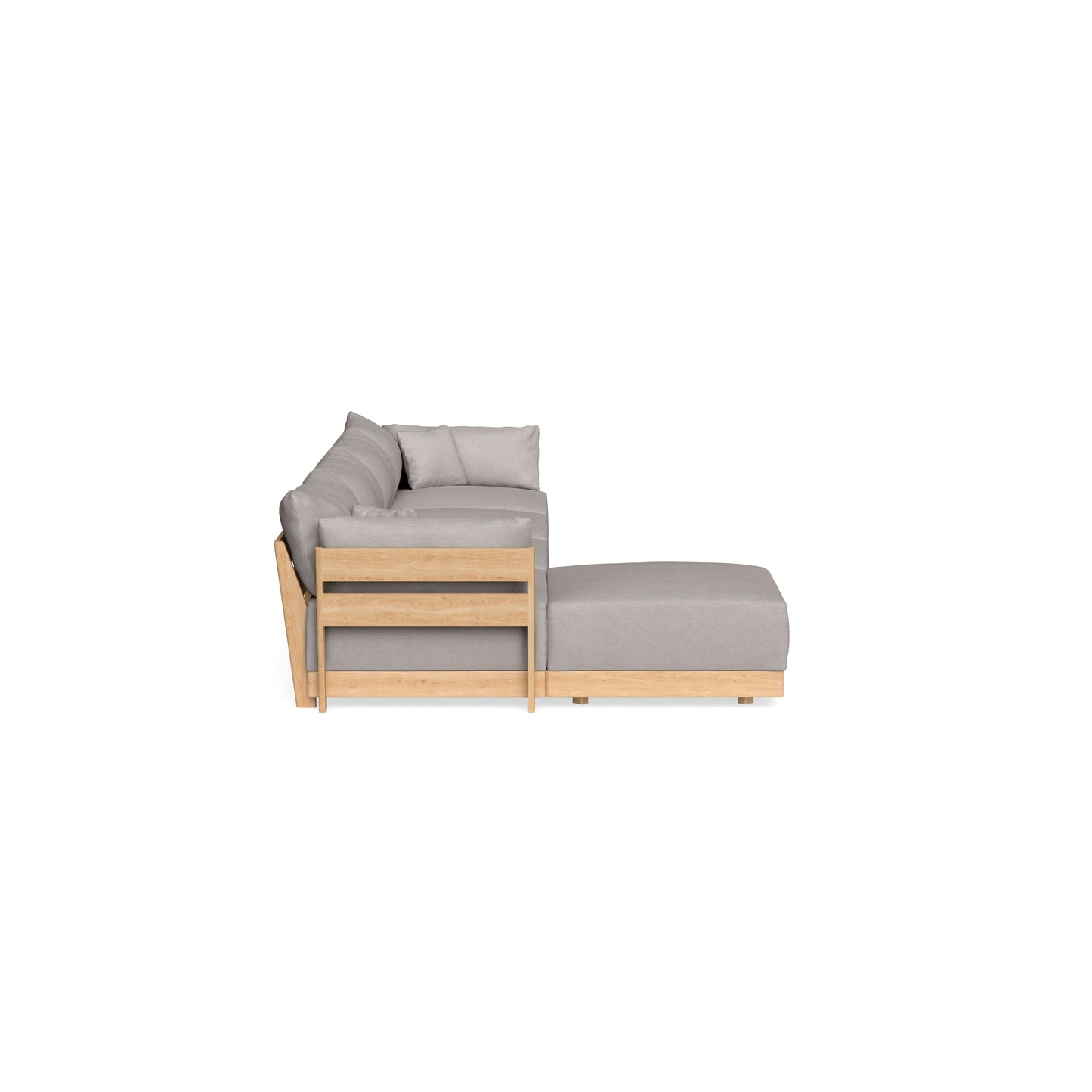 Slipcover Only - Modular Bondi 4-Seater Sectional in Cloud