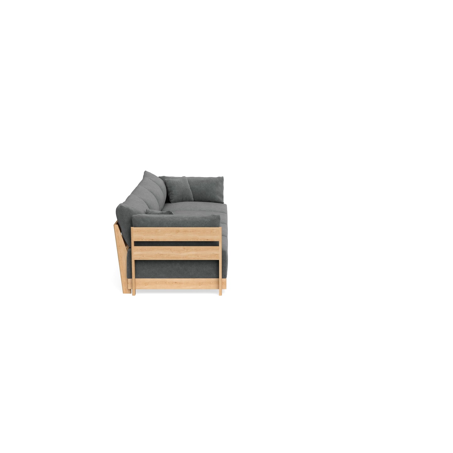 Slipcover Only - Modular Bondi 4-Seater Sofa in Chimney Gray