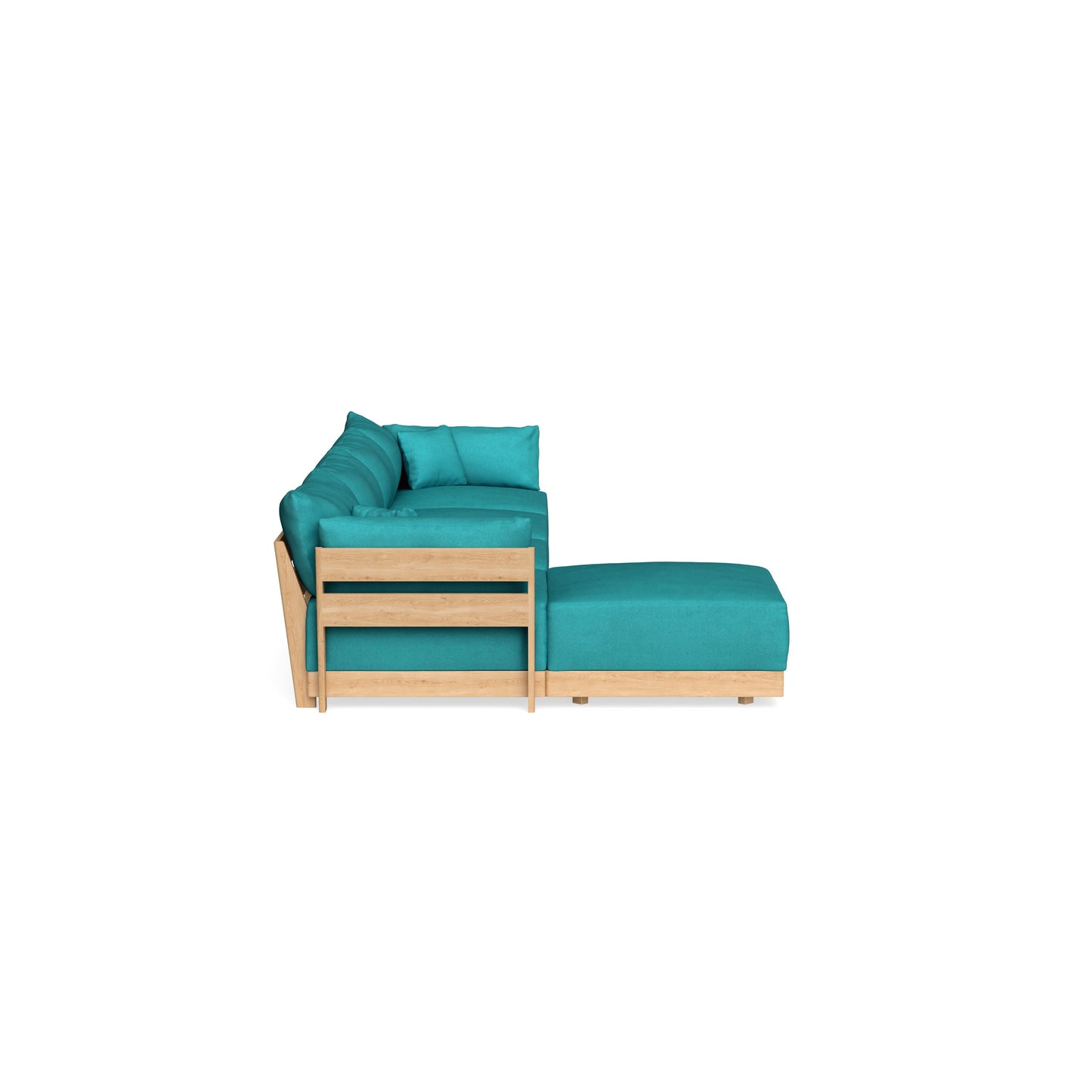 Slipcover Only - Modular Bondi 4-Seater Sectional in Pool