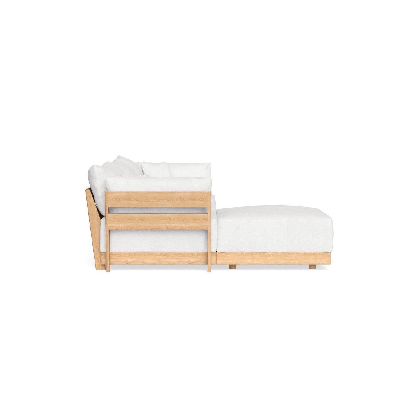 Slipcover Only - Modular Bondi 3-Seater Sectional in Snow
