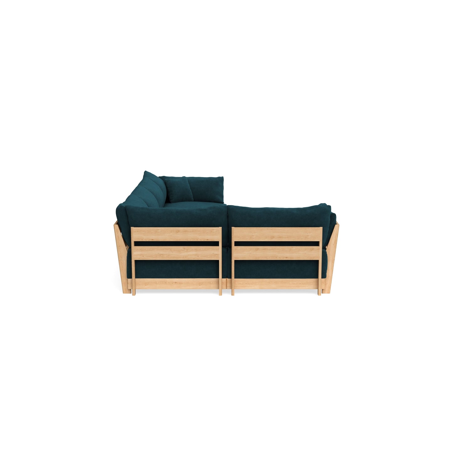 Slipcover Only - Modular Bondi 5-Seater L-Sectional in Indigo