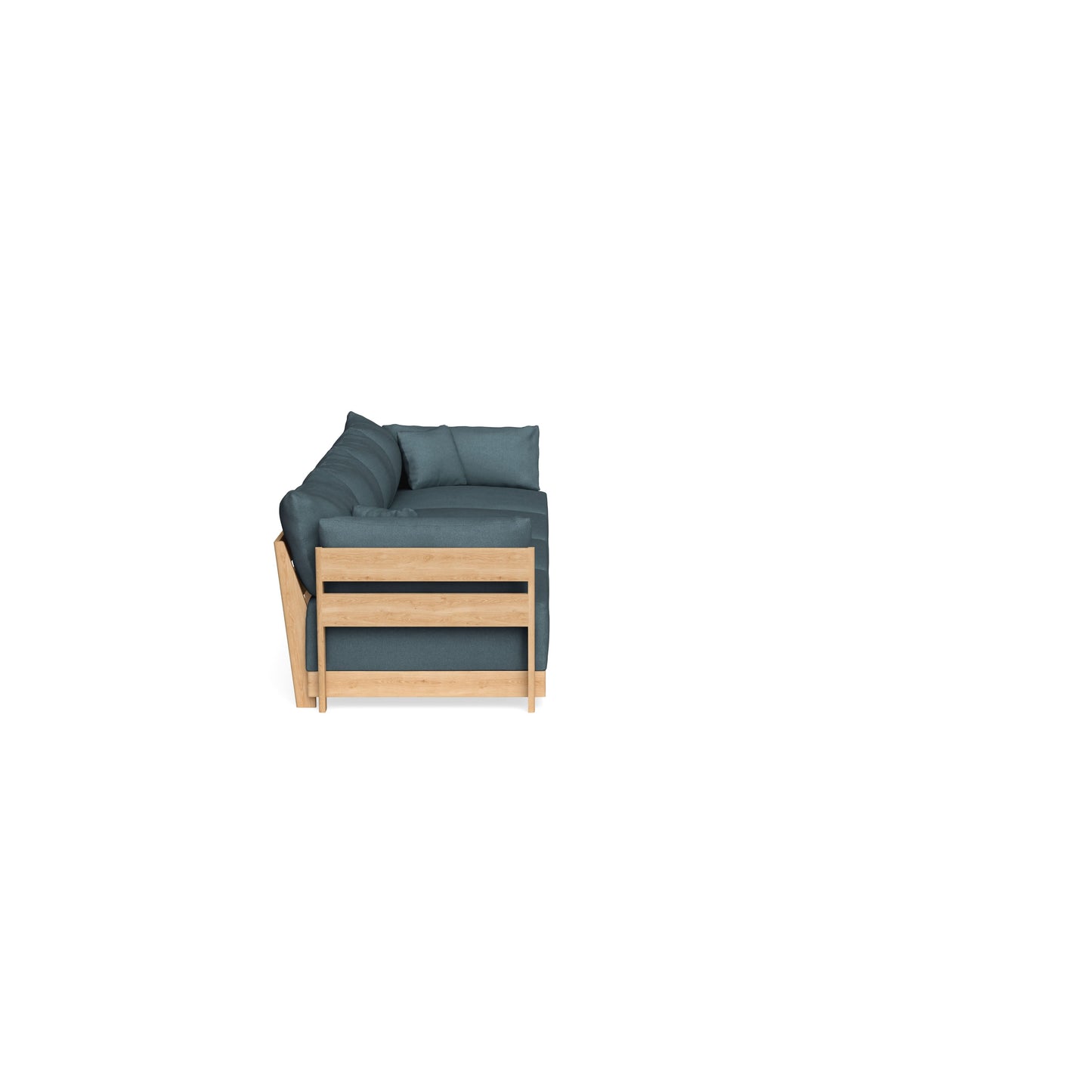 Slipcover Only - Modular Bondi 4-Seater Sofa in Slate Blue