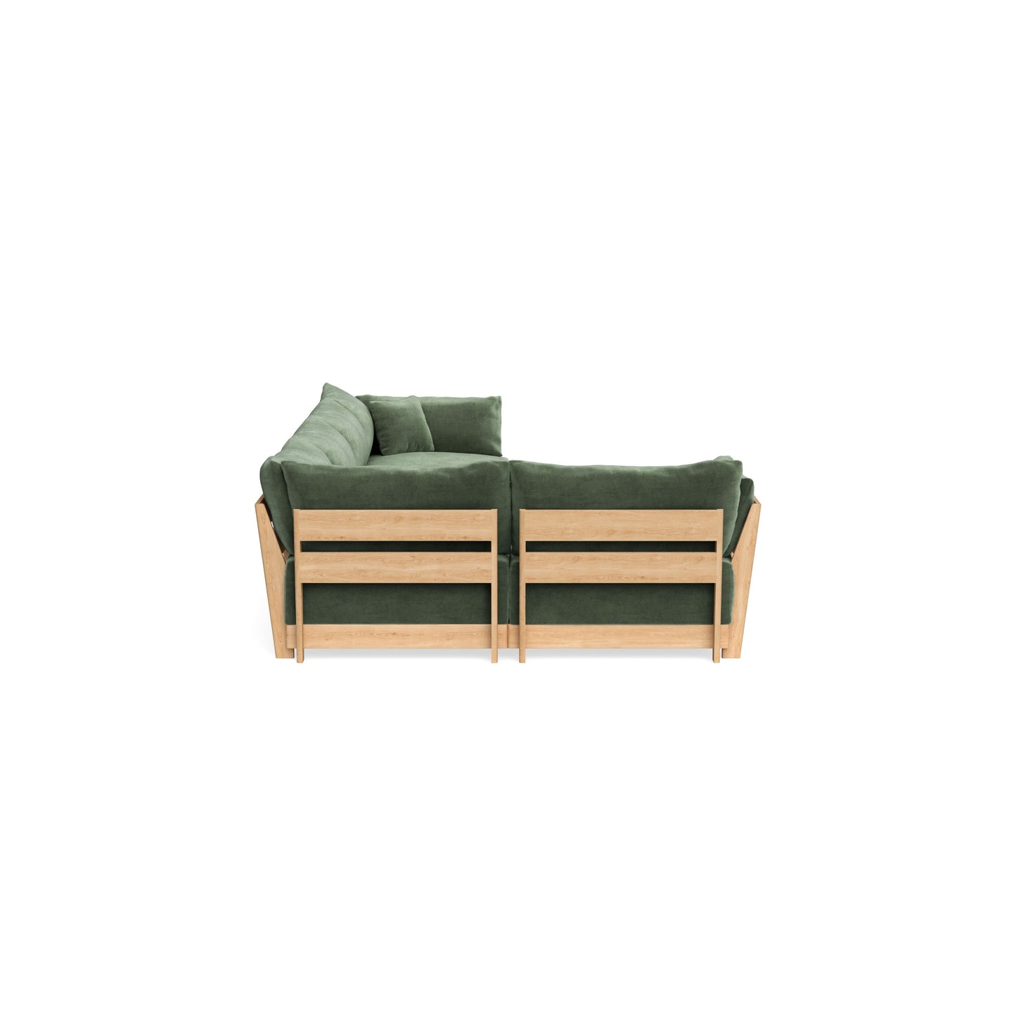 Slipcover Only - Modular Bondi 5-Seater L-Sectional in Rosemary