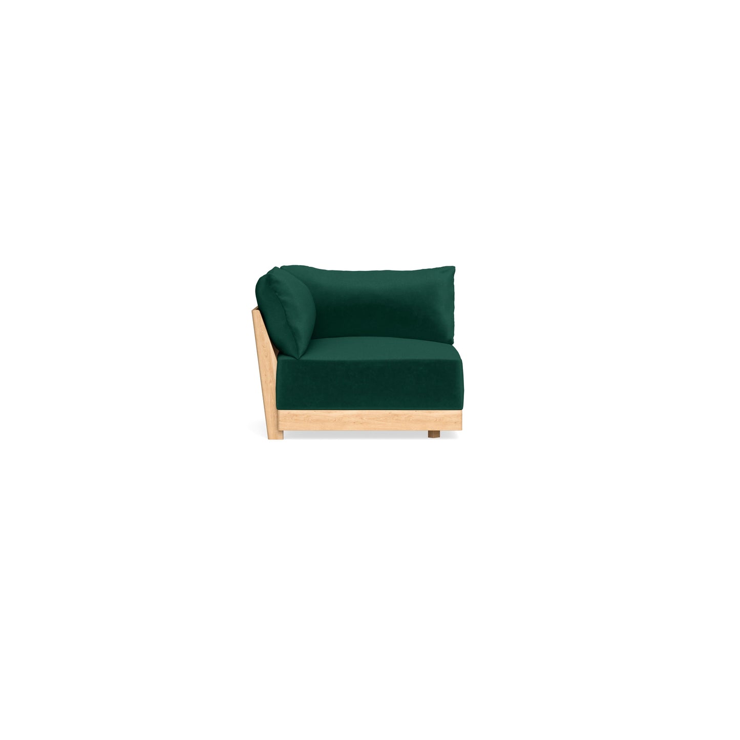 Slipcover Only - Modular Bondi Corner Chair in Evergreen