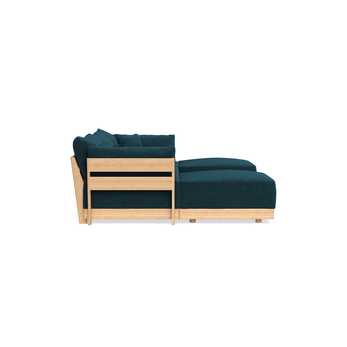 Slipcover Only - Modular Bondi 3-Seater U-Sectional in Indigo