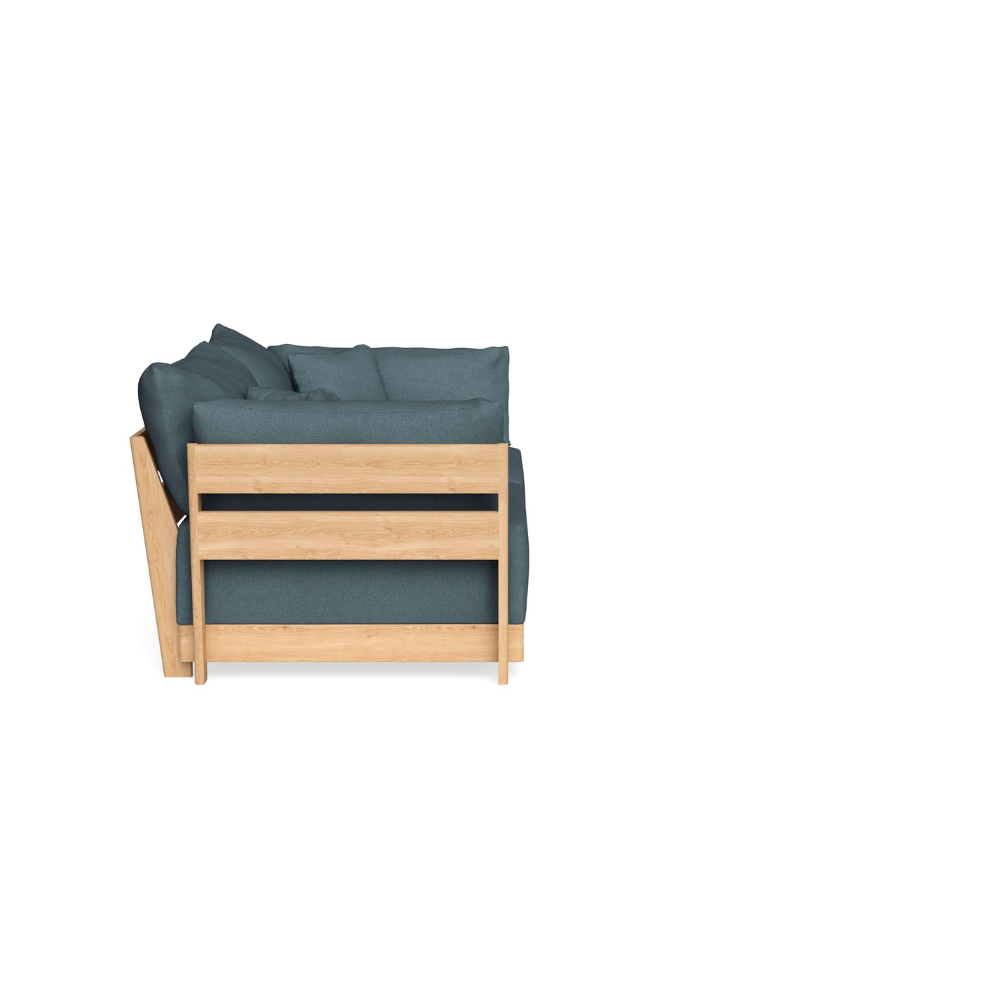 Slipcover Only - Modular Bondi 2-Seater Sofa in Slate Blue