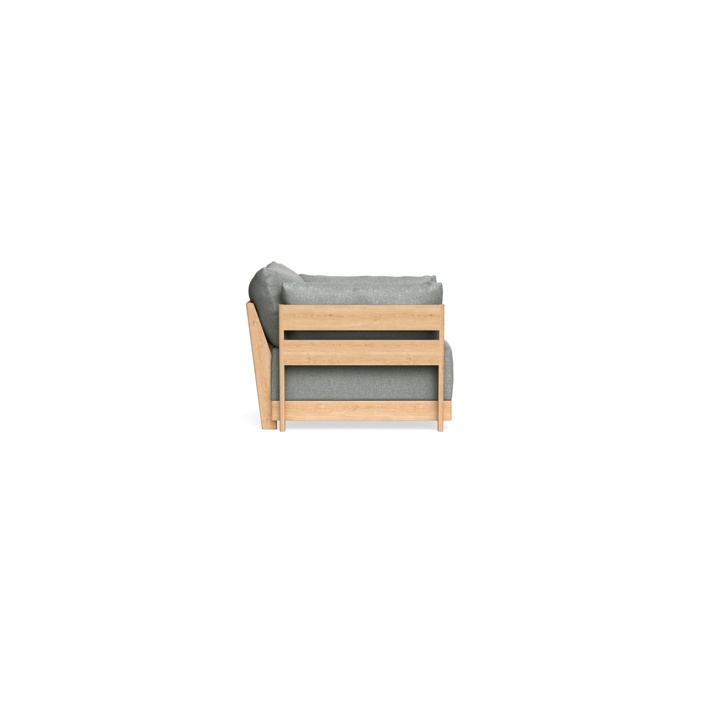 Slipcover Only - Modular Bondi Armchair in Storm Gray