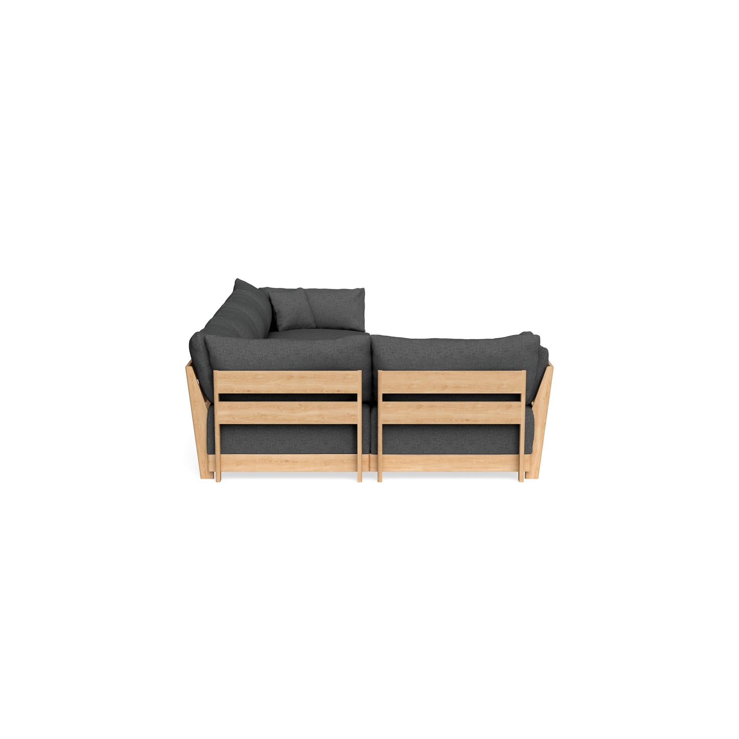 Slipcover Only - Modular Bondi 5-Seater L-Sectional in Pebble