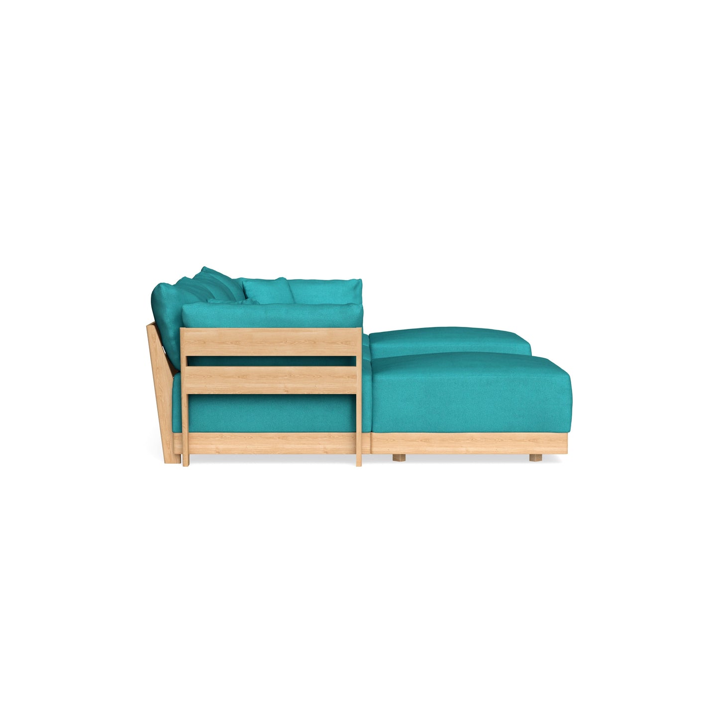 Slipcover Only - Modular Bondi 3-Seater U-Sectional in Pool