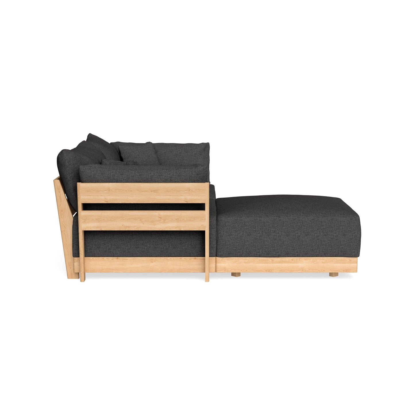 Slipcover Only - Modular Bondi 2-Seater Sectional in Graphite