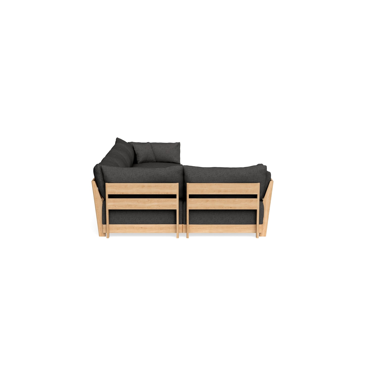 Slipcover Only - Modular Bondi 5-Seater L-Sectional in Graphite