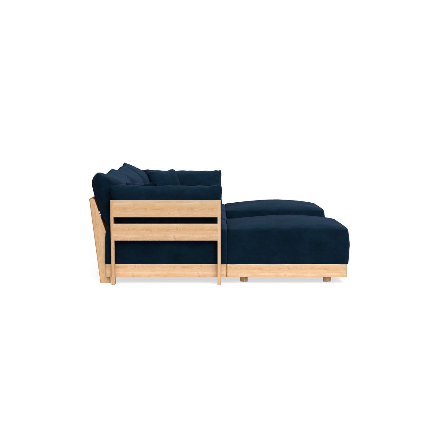 Slipcover Only - Modular Bondi 3-Seater U-Sectional in Royal Blue