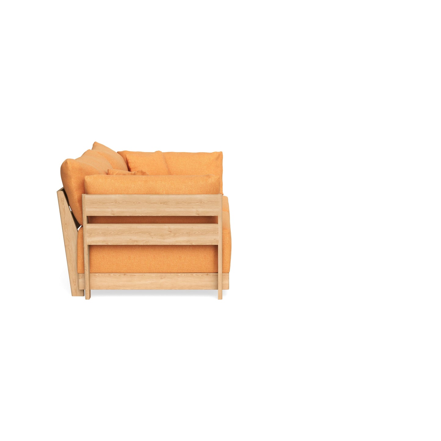 Slipcover Only - Modular Bondi 2-Seater Sofa in Tangerine