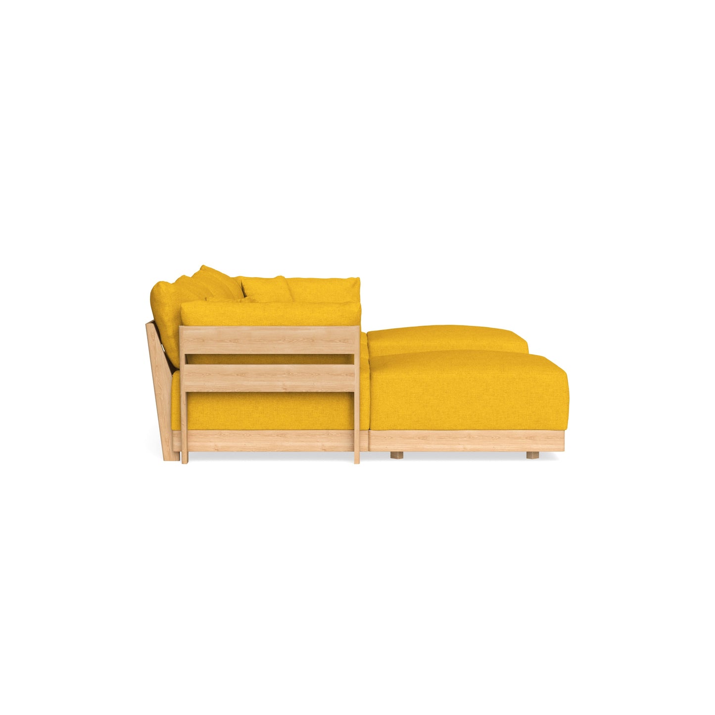 Slipcover Only - Modular Bondi 3-Seater U-Sectional in Sunflower