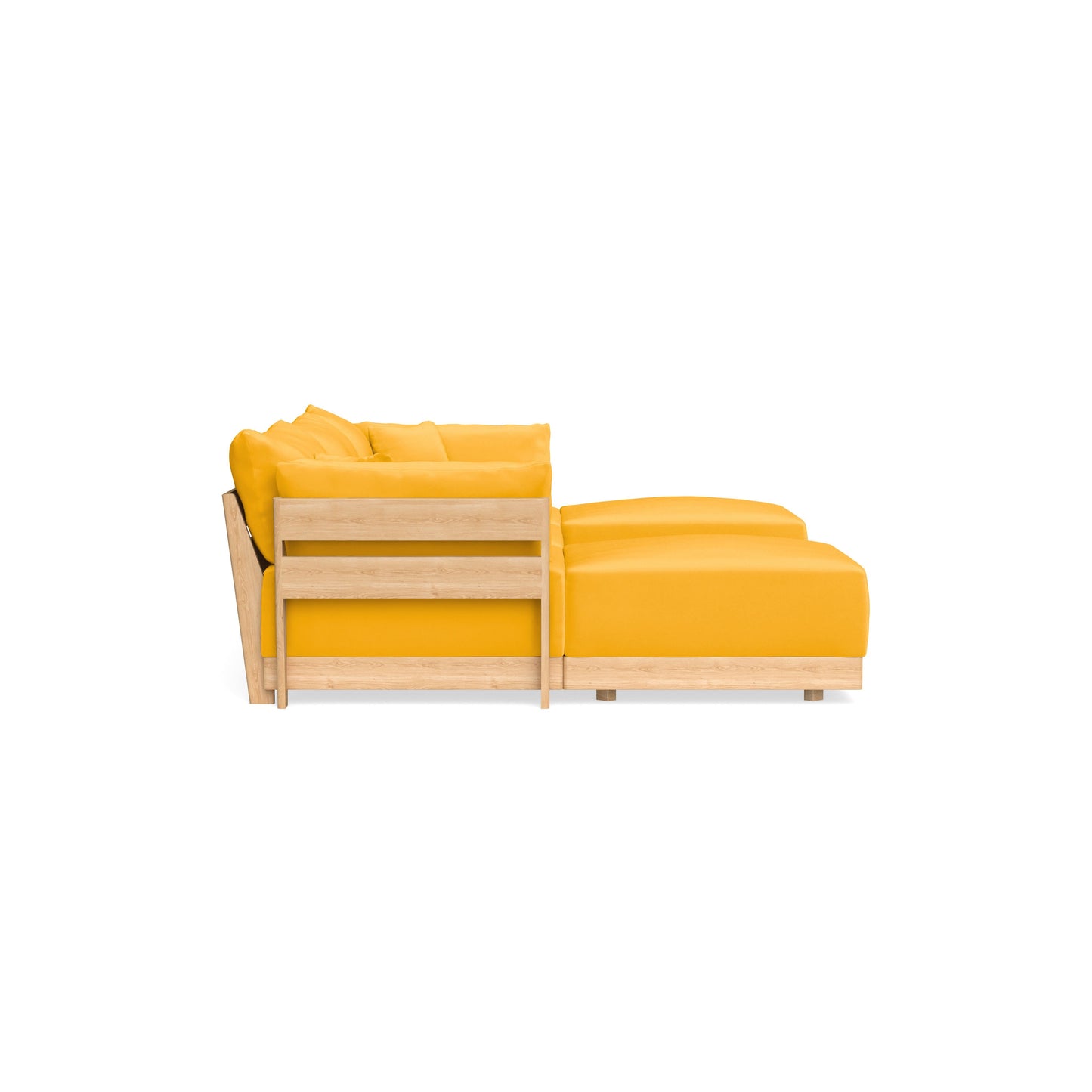 Slipcover Only - Modular Bondi 3-Seater U-Sectional in Marigold