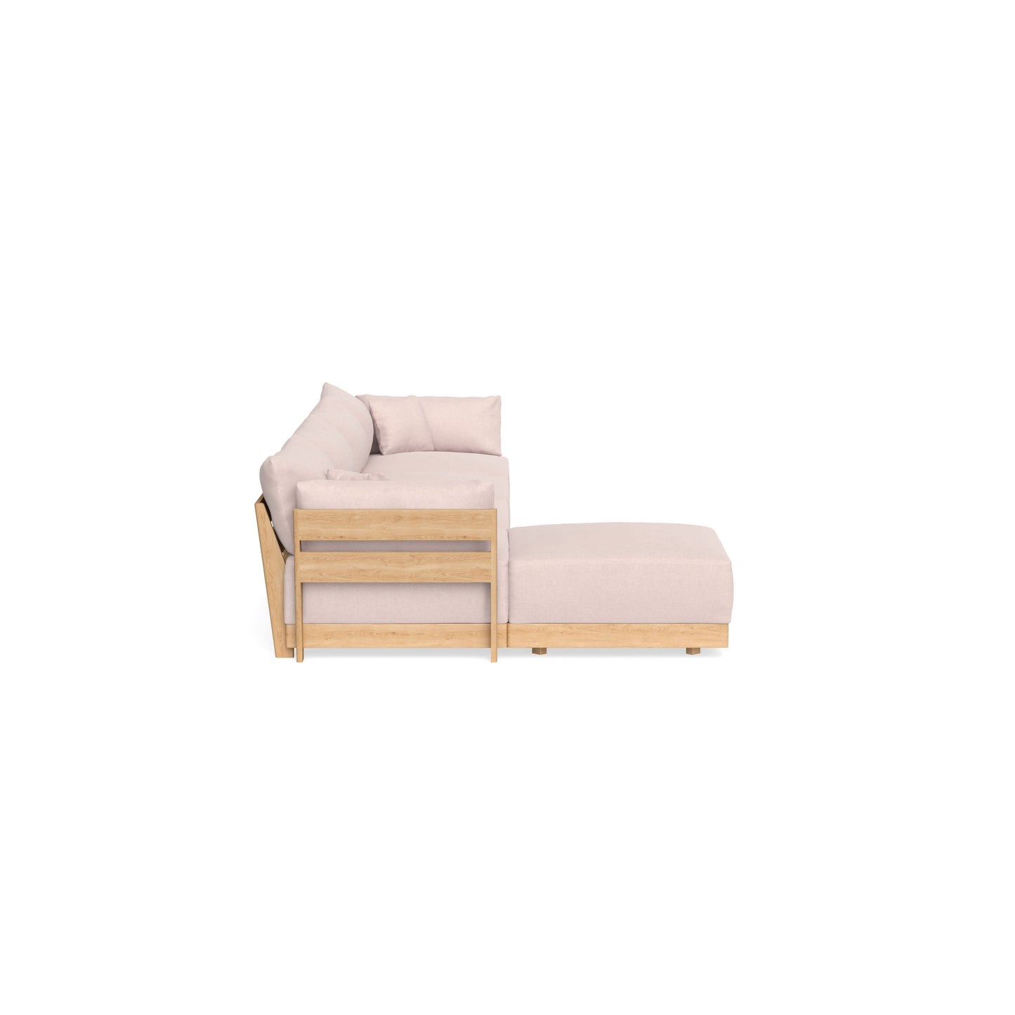 Slipcover Only - Modular Bondi 4-Seater Sectional in Peony
