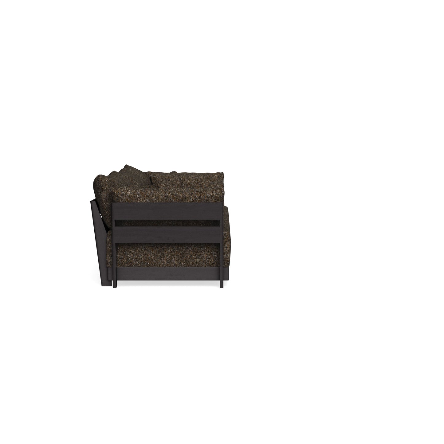 Modular Bondi Black 3-Seater Sofa in Phantom | Classic Blend