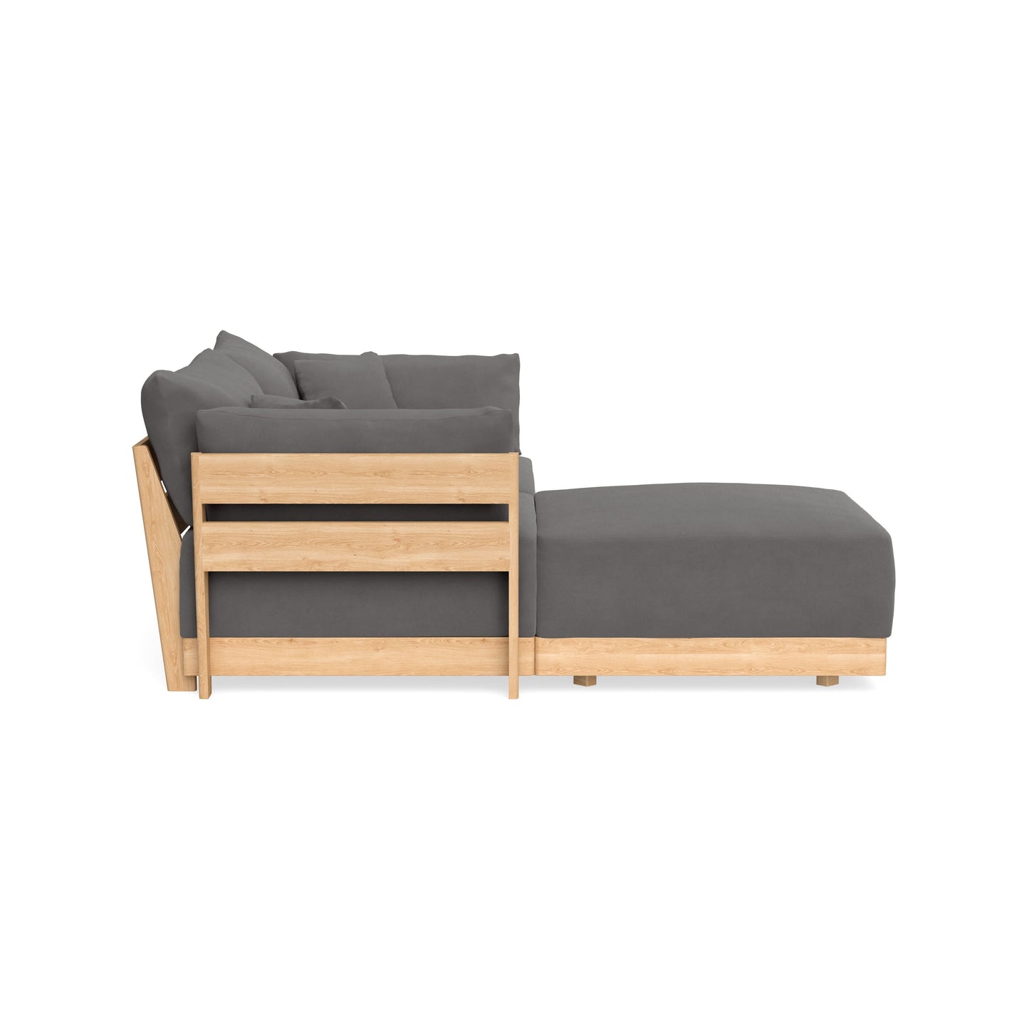 Slipcover Only - Modular Bondi 2-Seater Sectional in Burnt Ember
