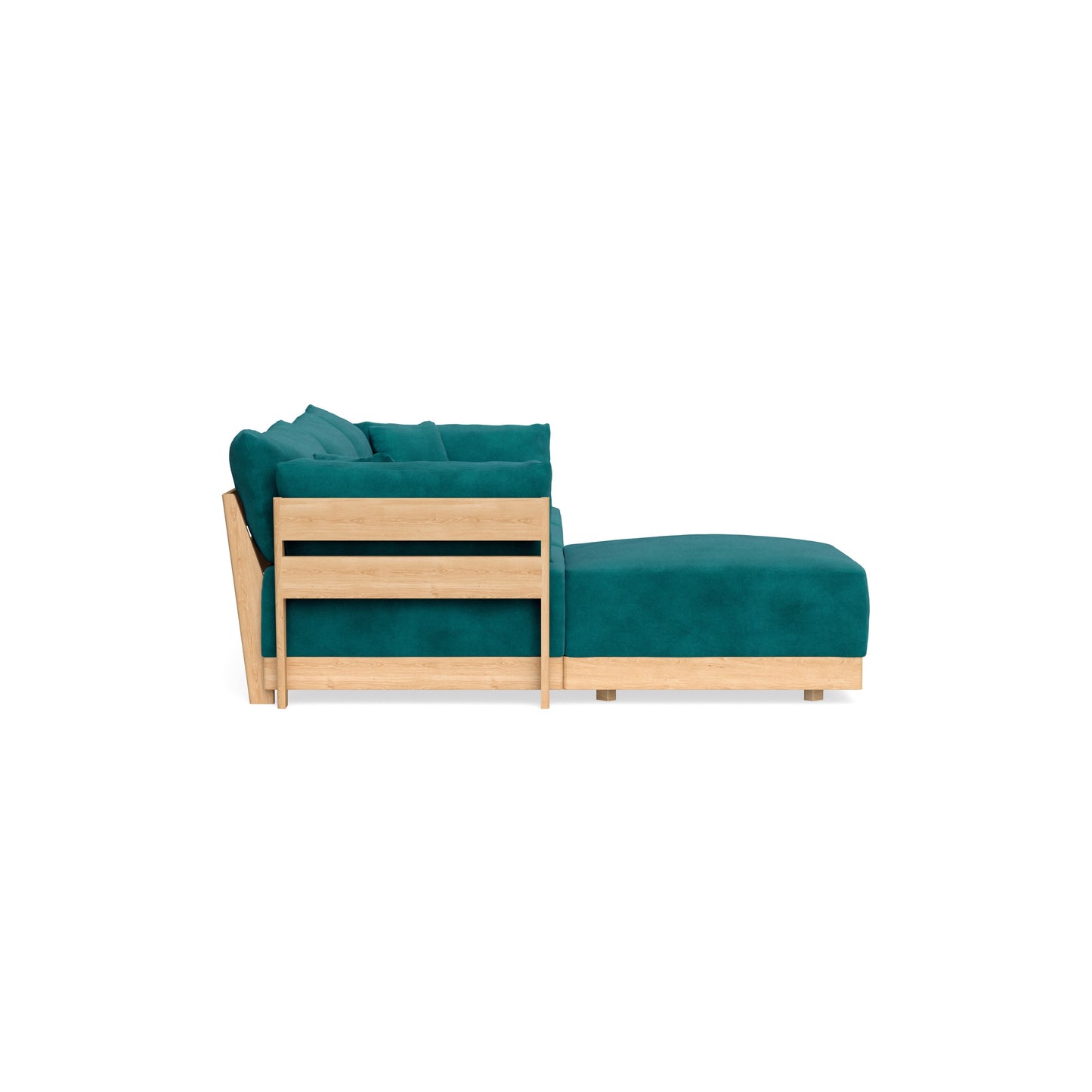 Slipcover Only - Modular Bondi 3-Seater Sectional in Peacock
