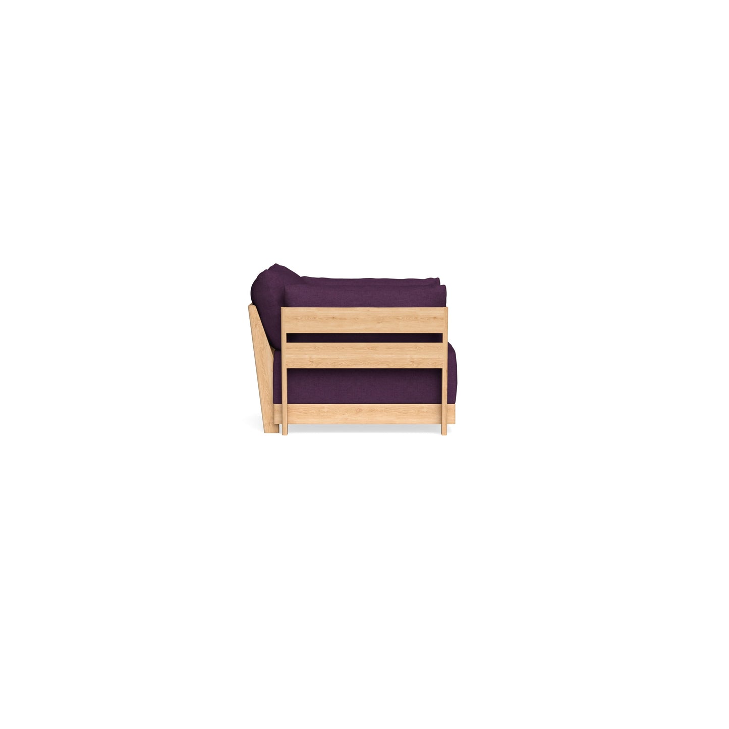 Slipcover Only - Modular Bondi Armchair in Aubergine