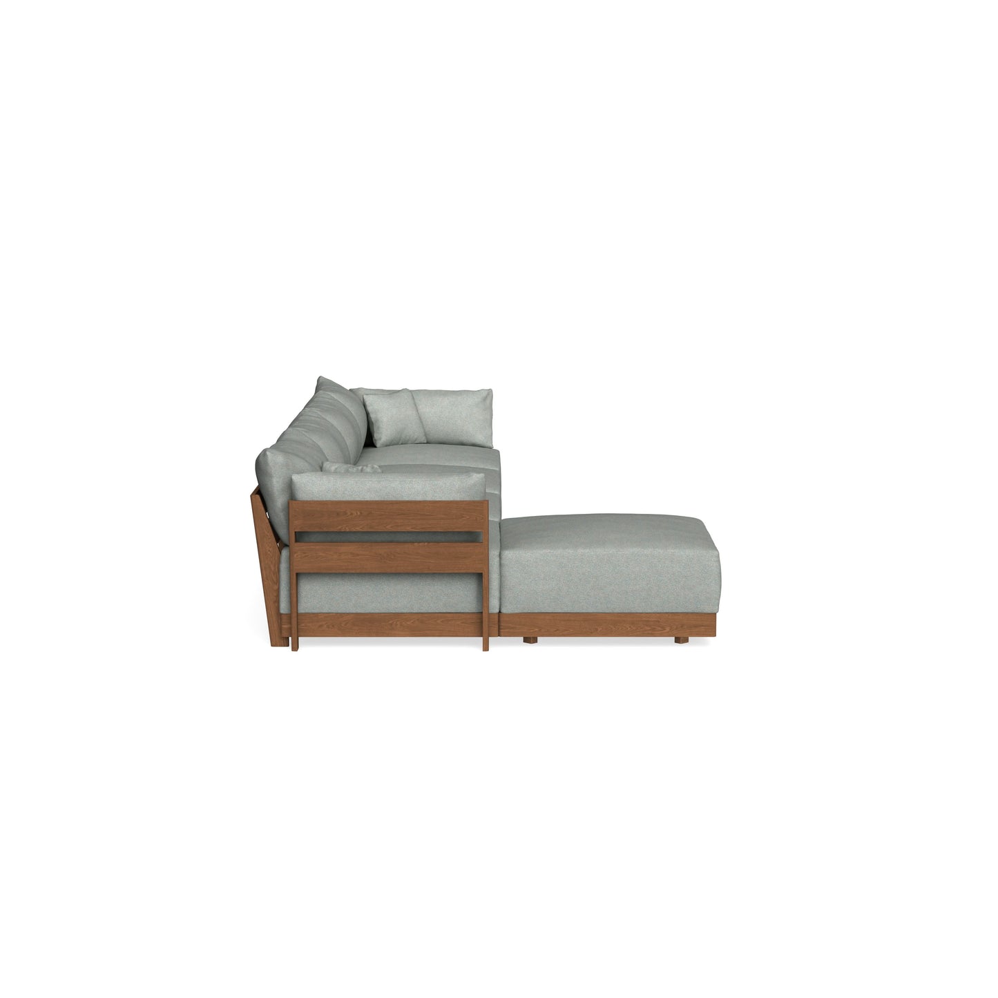 Modular Bondi Espresso 4-Seater Sectional in Spa | Classic Blend