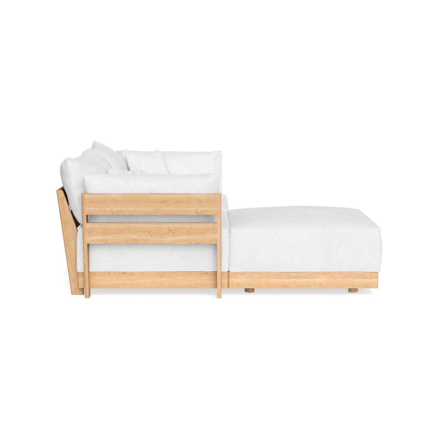 Slipcover Only - Modular Bondi 2-Seater Sectional in Snow